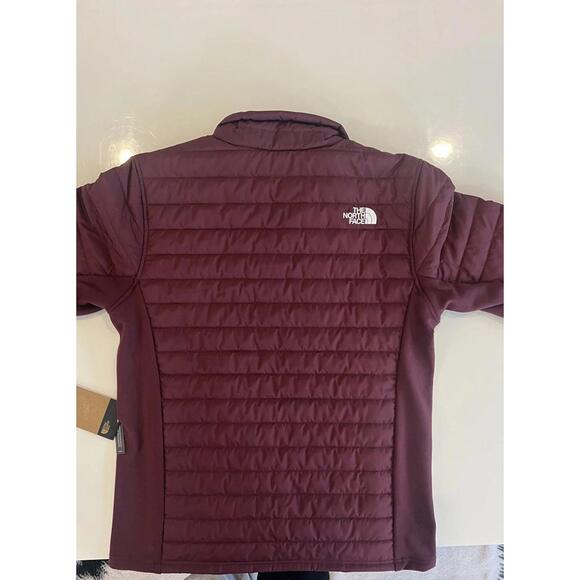 NWT The North Face Canyonlands Hybrid Alpine Plum Slim Fit Puffer Jacket Medium - Picture 7 of 8